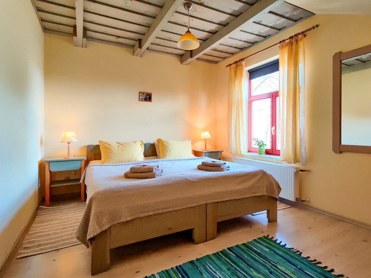 Double room at Hotel Raibie logi